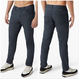 Lululemon ABC Pant Slim *Tech Canvas Heathered Deep Navy